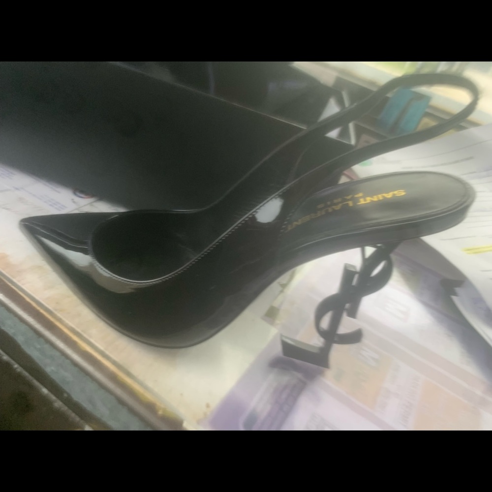Ysl sling pumps. Never worn